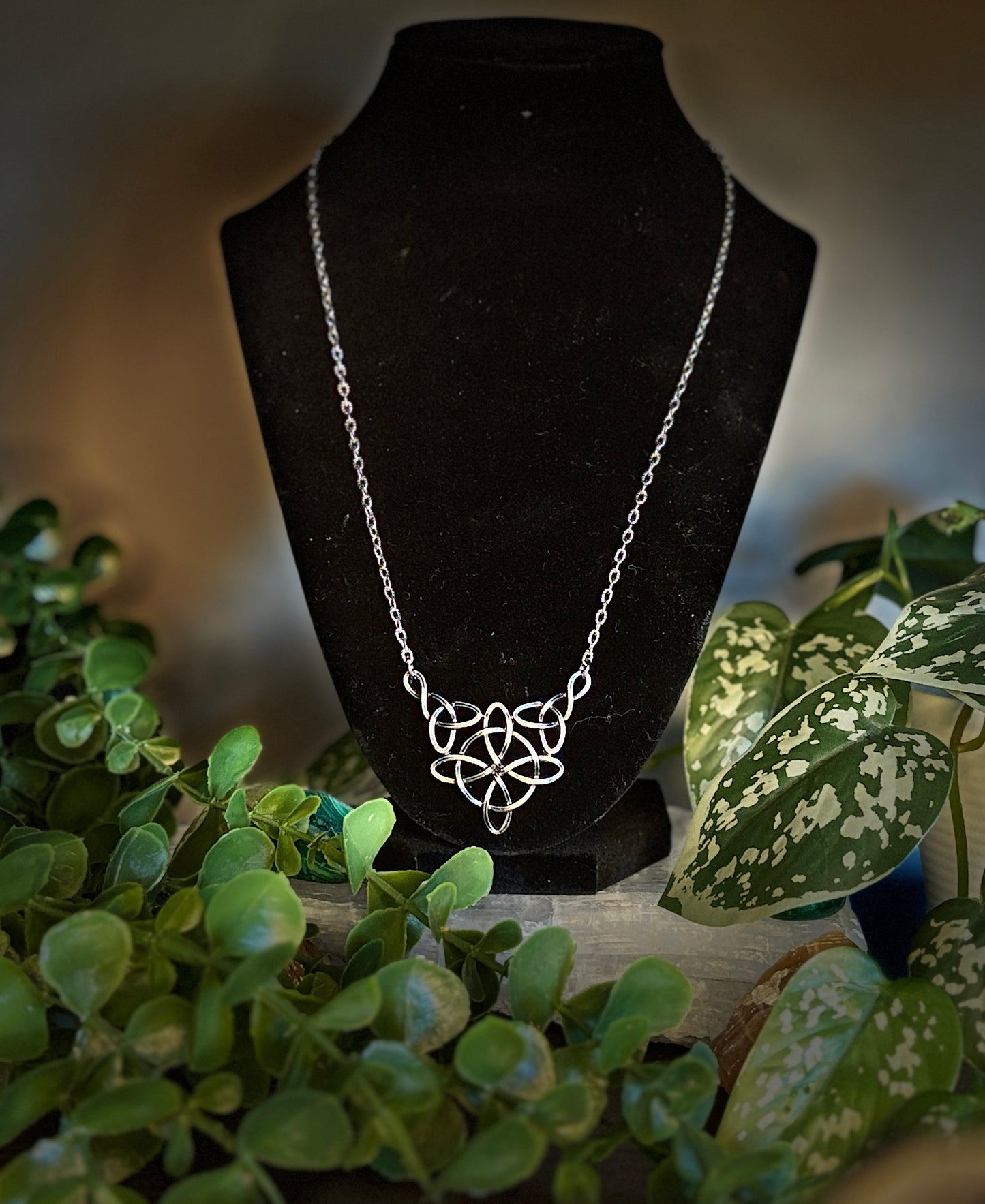 Celtic Witch's knot necklace