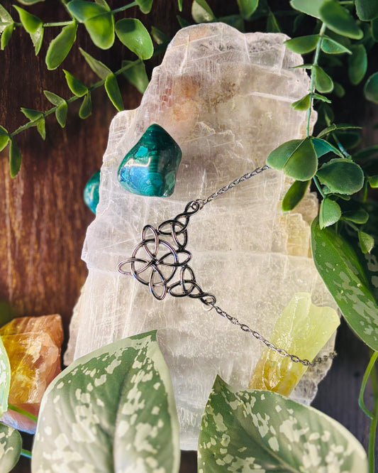 Celtic Witch's knot necklace